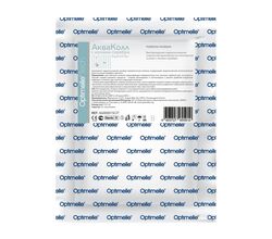 Повязка гидроколлоидная Optimelle AquaColl Ag+ (АкваКолл) с ионами серебра B 7,5 х 10 см в упаковке
