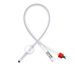 Катетер Фолея Apexmed двухходовой силиконовый, 10 шт