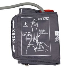 Манжета Импорт (серая) Стандарт (камера ПВХ - 1 тр. с кольцом)