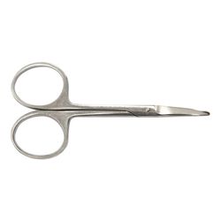 Ножницы Н-22 вертикально изогнутые, тупоконечные (100 мм)