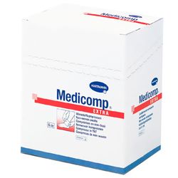 Салфетки Medicomp® / Медикомп из нетканого материала (стерильные): 7,5 х 7,5 см; 25 х 2 шт.