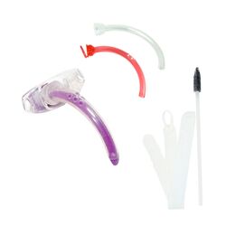 Трахеостомическая трубка PORTEX Blue Line Ultra без манжеты, фенестрированная, с двумя внутренними канюлями