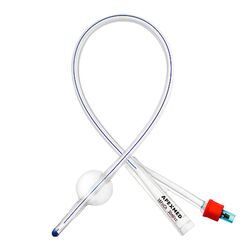 Катетер Фолея Apexmed двухходовой силиконовый, 10 шт