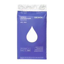 Пеленки впитывающие BESIDE 60х60 см, 10 шт