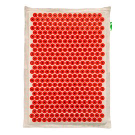 Тибетский аппликатор Большой коврик Красный с эффектом памяти