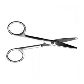 Н-47 Ножницы для энуклеации вертикально-изогнутые, 140 мм