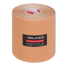 Кинезио тейп ВВТаре 7,5см x 5м, бежевый