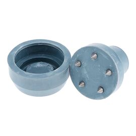 Зимний наконечник для тростей и костылей 16 мм, серый