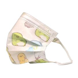 Одноразовая трехслойная гигиеническая маска, детская