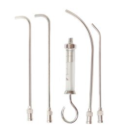 Шприц для внутригортанных вливаний и промывания миндалин, 5 мл. Ш-14-5