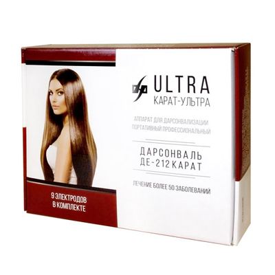 Дарсонваль Карат ДЕ-212 Ultra (9 насадок). Упаковка