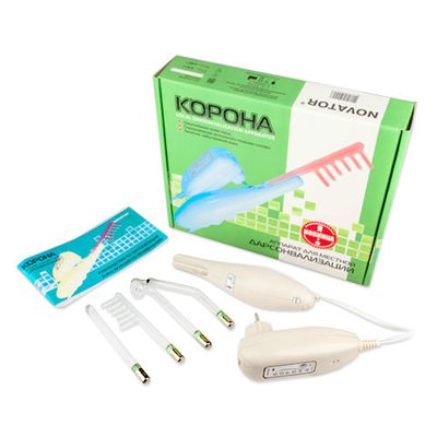 Дарсонваль Корона-5 Премиум (4 насадки). Упаковка