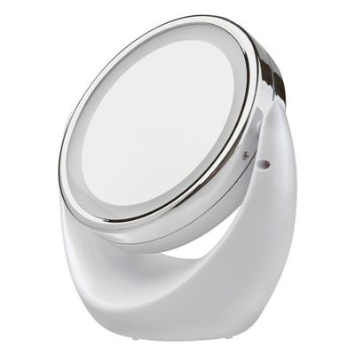 Зеркало Gezatone LM-110 косметическое, с увеличением и подсветкой