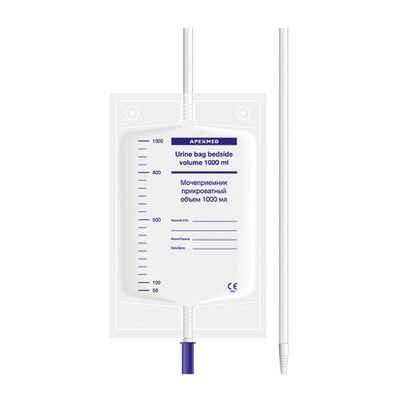 Мочеприемник прикроватный Apexmed 1000 мл