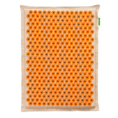 Тибетский аппликатор Большой коврик желтый с эффектом памяти