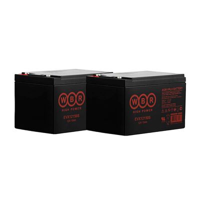 Аккумулятор WBR EVX12150S (12v 15Ah) для колясок Pulse 110