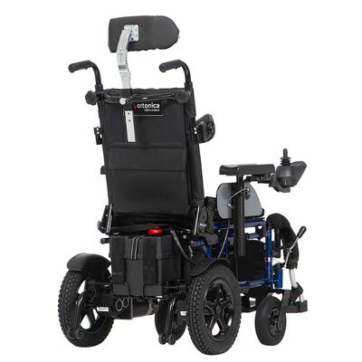 Инвалидная коляска с электроприводом Ortonica Pulse 190 вид сбоку