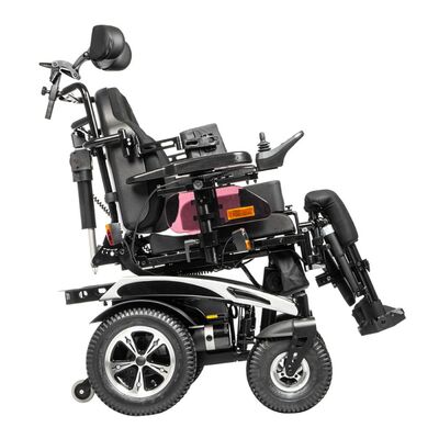 Инвалидная коляска с электроприводом Ortonica Pulse 390 вид сбоку