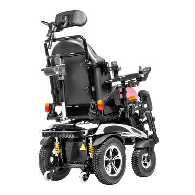 Инвалидная коляска с электроприводом Ortonica Pulse 390 вид сбоку