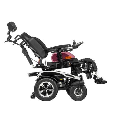 Инвалидная коляска с электроприводом Ortonica Pulse 380 вид сбоку