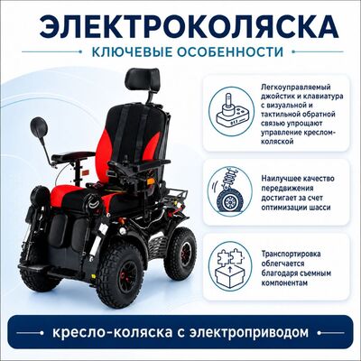 Особенности коляски с электроприводом MEYRA OPTIMUS 2 Комплектация RS