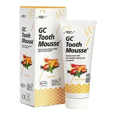 Гель для реминерализации зубных тканей GC Tooth Mousse Мультифрукт