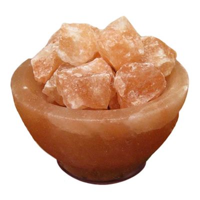 Лампа из гималайской соли Огненная ваза