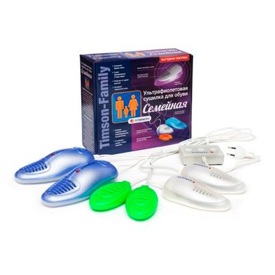 Ультрафиолетовая сушилка для обуви Тимсон 3 в 1 Семейная (2432) Ультрафиолетовая сушилка для обуви Тимсон 3 в 1 Семейная (2432)