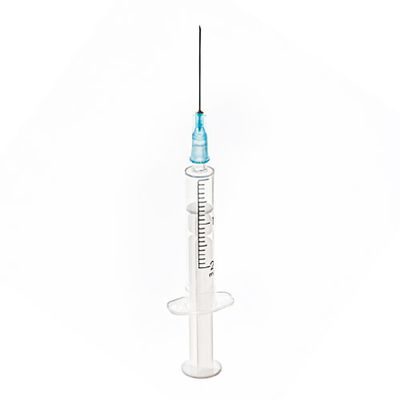 Шприц трехкомпонентный 2 мл с надетой иглой 0,6х30мм 23G 1 1/4", разъем Luer Slip