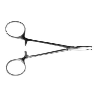 З-118 Зажим кровоостанавливающий зубчатый, изогнутый 1х2 зубый, 125 мл