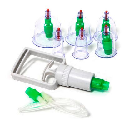 Вакуумные банки с вакууматором №6, YS-0006 для массажа