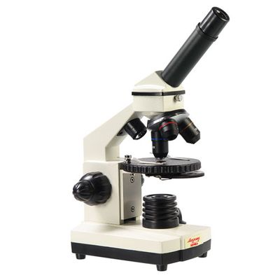 Микроскоп школьный Эврика 40х-1280х в текстильном кейсе для детей