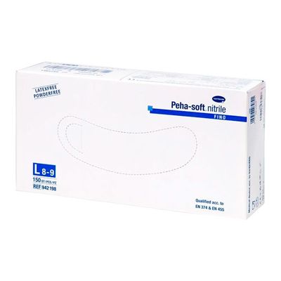 Перчатки медицинские Peha-soft Nitrile Fino диагностические
