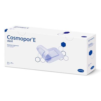 Самоклеящиеся послеоперационные повязки COSMOPOR E steril 25 х 10 см