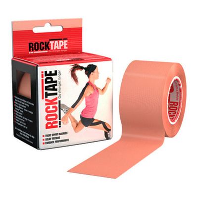 Кинезиотейп RockTape Classic 5см х 5м телесный