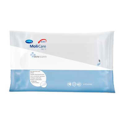 Влажные моющие рукавички MoliCare Skin, 8 шт. Влажные моющие рукавички MoliCare Skin, 8 шт.