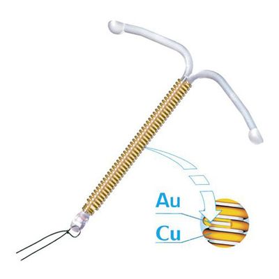 Золотая спираль внутриматочная Juno T Au