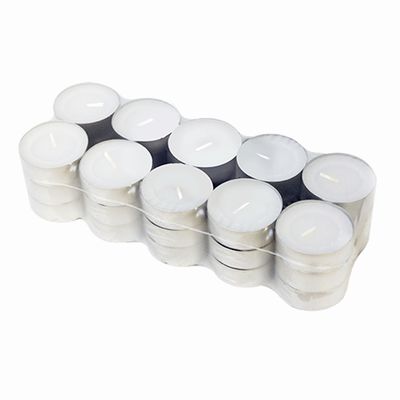 Чайные свечи, время горения 3 часа (30 шт. упаковка) Чайные свечи, время горения 3 часа (30 шт. упаковка)