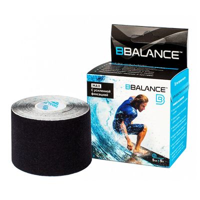 Кинезио тейп BBTape MAX 5см х 5м черный Кинезио тейп BBTape MAX 5см х 5м черный