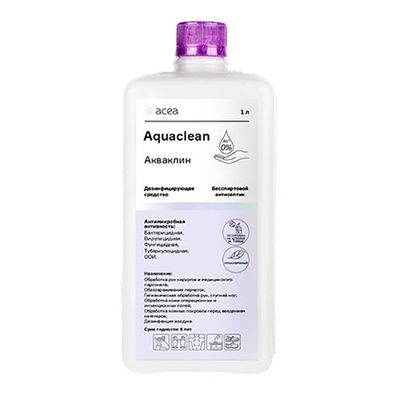 Бесспиртовой антисептик АкваКлин, 1 литр Бесспиртовой антисептик АкваКлин, 1 литр