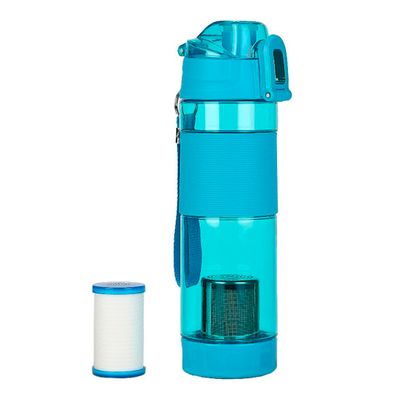 Бутылка-генератор водородной воды Sonaki Hydrogen Water Bottle HWP-100B, синяя, 650 мл
