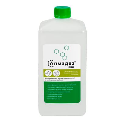 Дезинфицирующее средство Алмадез-ЭКО, концентрат, 1 литр