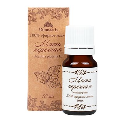 Эфирное масло Мяты перечной Спивакъ, 10 мл