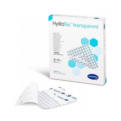 HydroTac Transparent губчатые повязки с гидрогелевым покрытием 20х20 см, 1 шт.