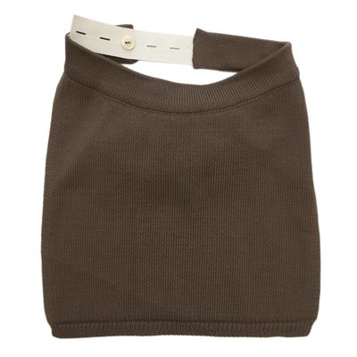 Фартук теплый с застежкой-пуговицами TRACHEA Норм коричневый