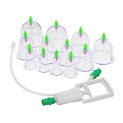 Вакуумные массажные банки с магнитами JK-7, 12 шт