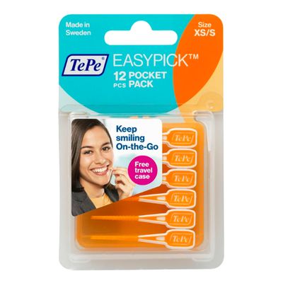 Межзубные ершики TePe EasyPick XS/S 12 шт.