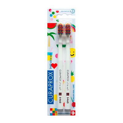Набор зубных щеток Curaprox CS5460 Duo Ultrasoft Pop Art Набор зубных щеток Curaprox CS5460 Duo Ultrasoft Pop Art