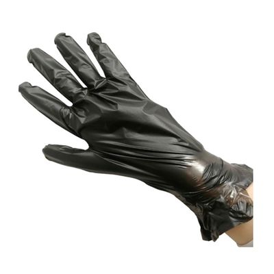 Перчатки Aviora, эластомерные, черные, 50 пар L