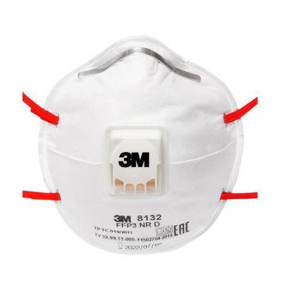 Противоаэрозольная фильтрующая полумаска 3М «8132» FFP3 NR D